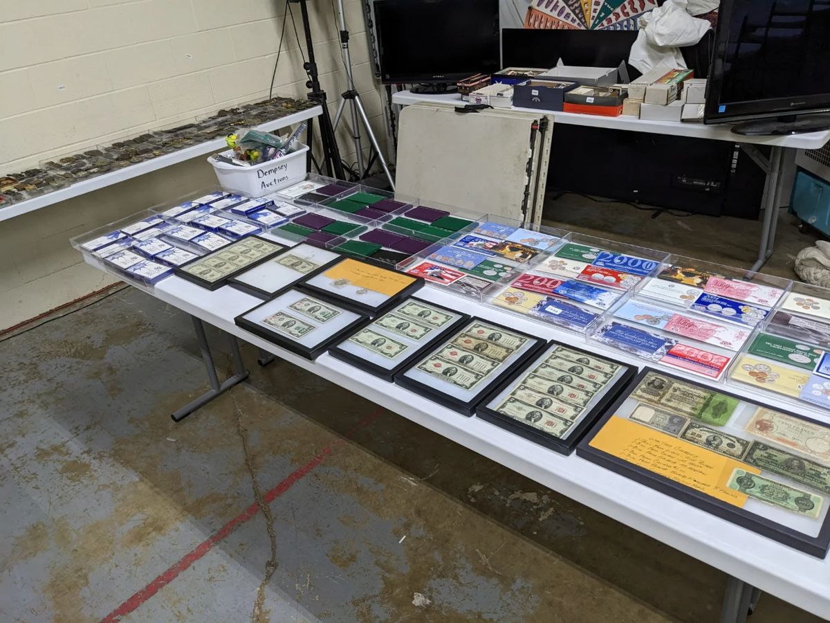 Dempsey Auctions Silver Coins, Sports Cards,... starts on 8/24/2023