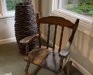 Child size rocking chair