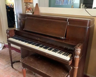 Steinway upright piano 