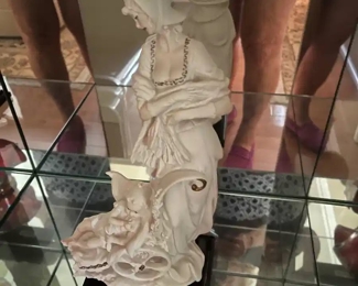 some Asian art pieces