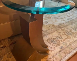 unique art, deco, small side table