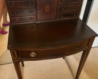 vintage, beautiful secretary desk