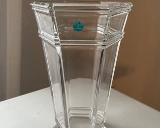 Tiffany & Co. crystal vase