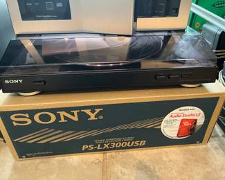 Sony PS-LX300USB turntable