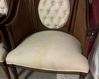 (3) matching armchairs