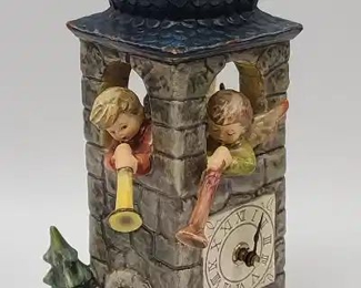 Large Hummel Call to Worship Clock Tower Figure
