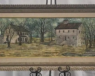 Large Dolores Hackenberger Penn. Dutch Painting