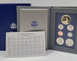 1986 U.S. Mint Prestige Proof Set in OGP
