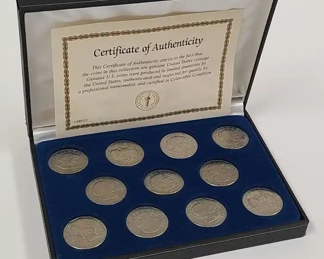 1979 Susan B. Anthony 11-Coin Set in Box