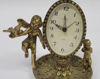 West German Angel Glob Alarm Clock