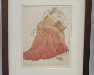 "After the Ball" Artist's Proof Pencil Signed