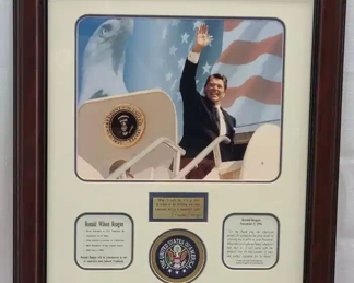 Ronald Reagan Presidential Collage