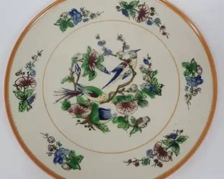 Vintage Painted Japan Porcelain-Ware Plate