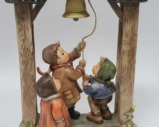 Large Hummel Let's Tell the World Figure