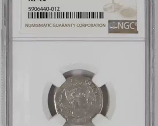 1598-P Poland 3G Trojak Coin NGC XF 40