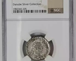 Roman Empire Philip I AR Double Denarius NGC VF