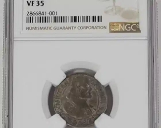 1670 Austria 3 Kreuzer Olmutz NGC VF 35