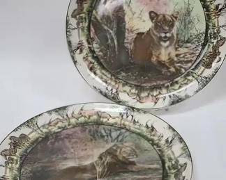Royal Doulton LE African Game Reserve Plates