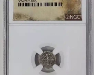 1131-52 Hungary Denar Bela II NGC MS 62