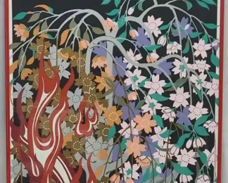 Shozo Sato Kabuki Faust Art Poster Krannert Center