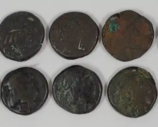10 Greek Tetradrachm Coins