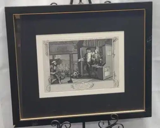 William Hogarth Engraving Plate #4