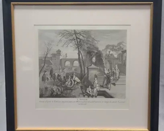 Nicolas de Larmessin After Watteau Engraving