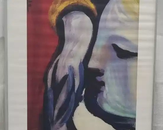 Large Pablo Picasso "The Rest" Art Print Poster