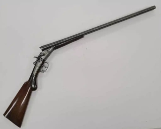 12 Ga. Breechloader Two Barrel Shotgun A. Greener