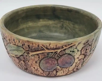 Vintage 8" Weller Pottery Bowl