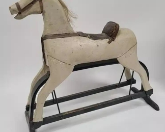 Primitive Wooden Hobby Horse Glider