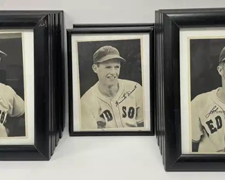 25 Framed Photo Prints of 1950’s Boston Red Sox