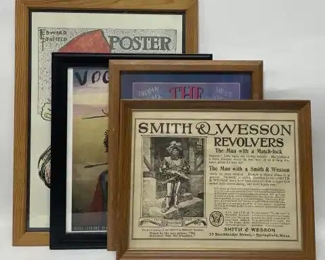 4 Advertising Wall Artworks