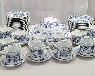 Large Lot of Blue Danube China