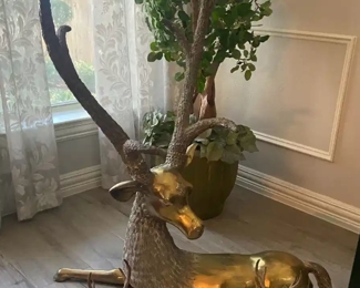 Brass Dear (One Extra Large, 2 Large)