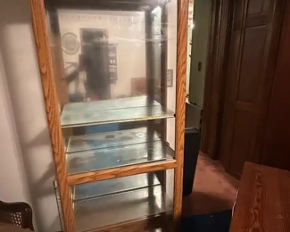 Curio display cabinet 