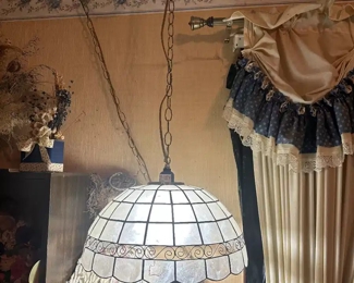 Vintage hanging lights. There are 2 of these 