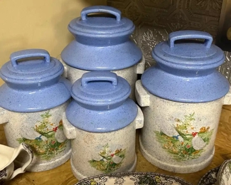Vintage canister set