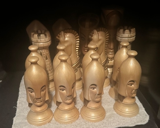 Hand painted large chest pieces 