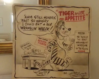 Vintage Auburn Tiger Advertising