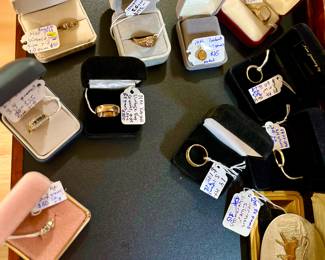 Rings 14 & 10 karat gold