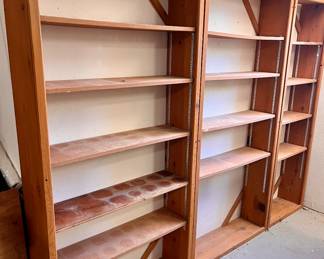 The whole wall of shelves &50