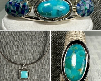 Turquoise Jewelry collection 