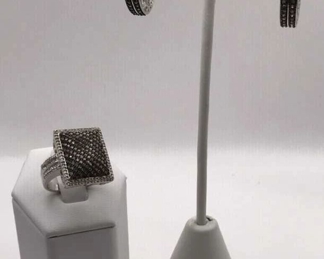 Champagne diamond 925