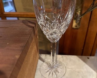 (1) Waterford Lismore goblet