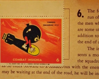 DETROIT TIMES COMBAT INSIGNIA STAMPS 