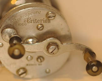 VTG SHAKESPEARE CRITERION DELUXE 1960 MOGLE GE BAITCASTING REEL 