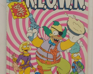 KRUSTY THE KLOWN COMIC
