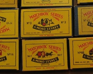EMPTY TOY MATCHBOX BOXES 