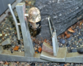 STEAM PUNK ALUMINUM FIGURE 